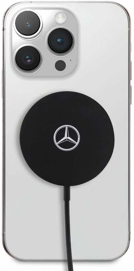 Mercedes 15W MagSafe indukcinis įkroviklis – juodos spalvos