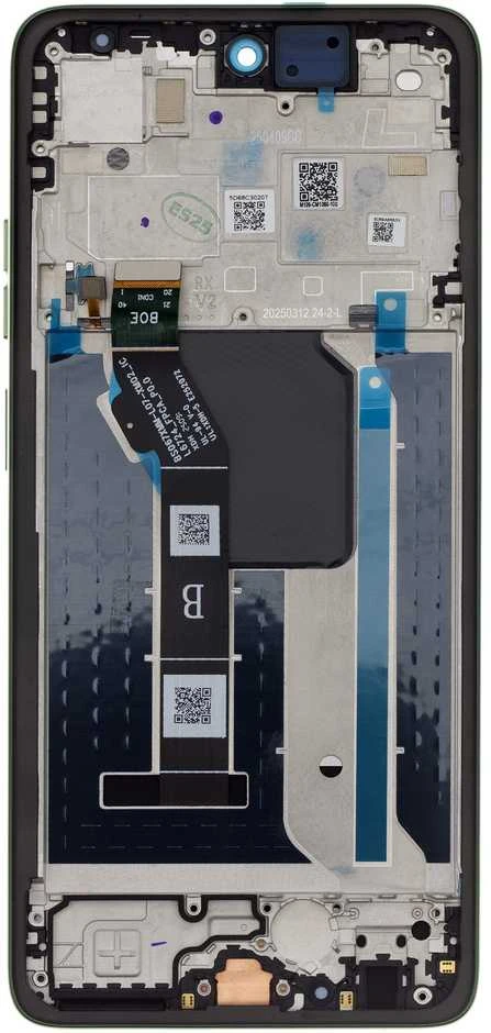Dėklas Motorola G56 LCD Ekranas + Touch Unit + Front Cover Dill Žalias (Service Pack)
