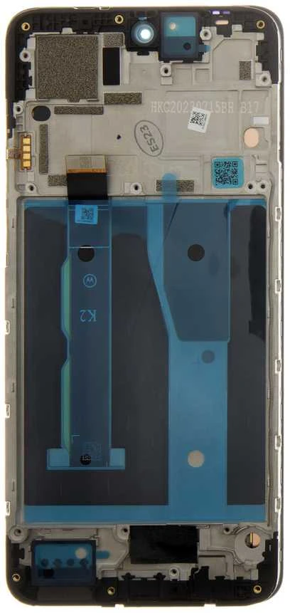 Motorola G84 LCD ekranas + jutiklinis blokas + priekinis dangtelis (pakeitimų paketas)