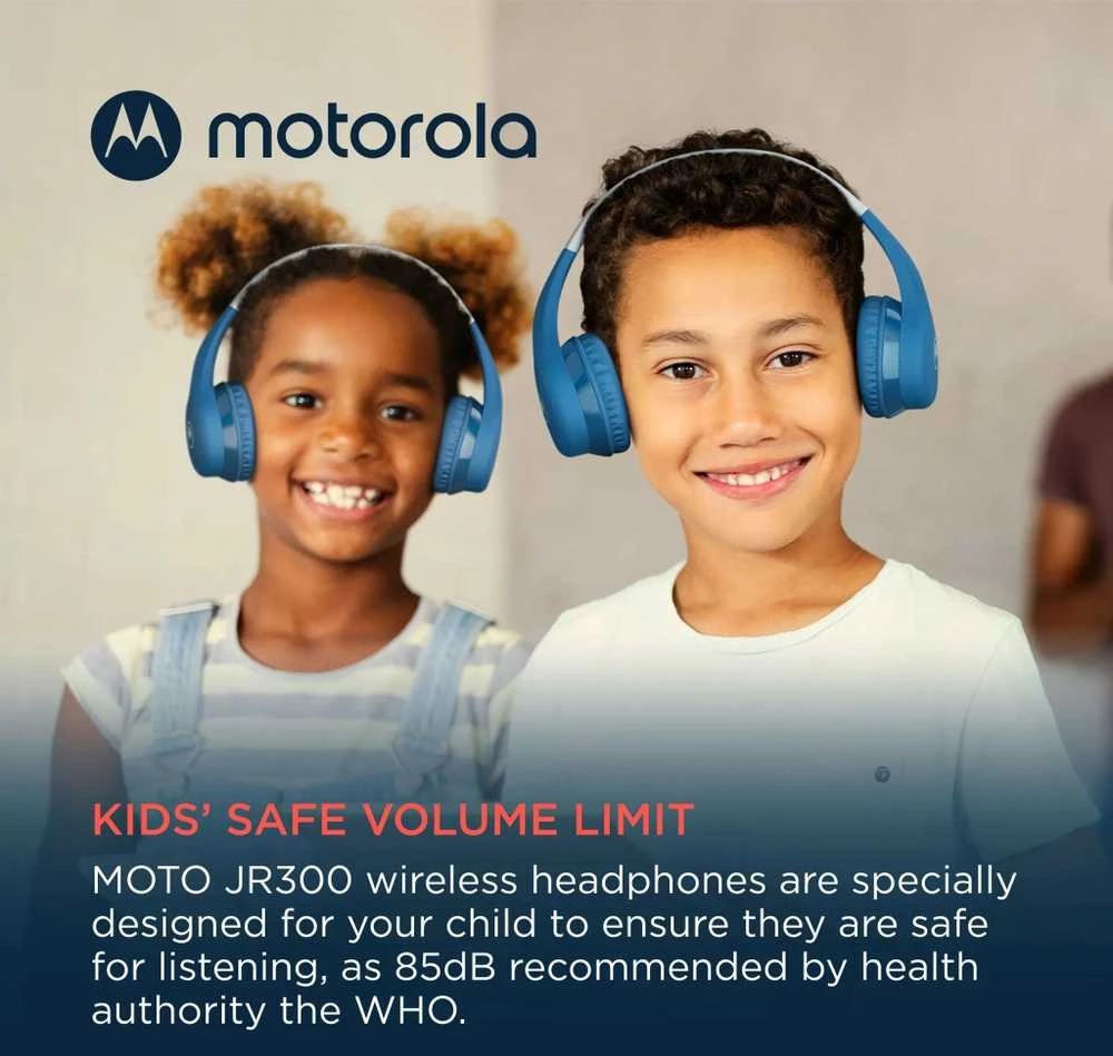 Belaidės ausinės Motorola JR300 mėlynas-pilkas