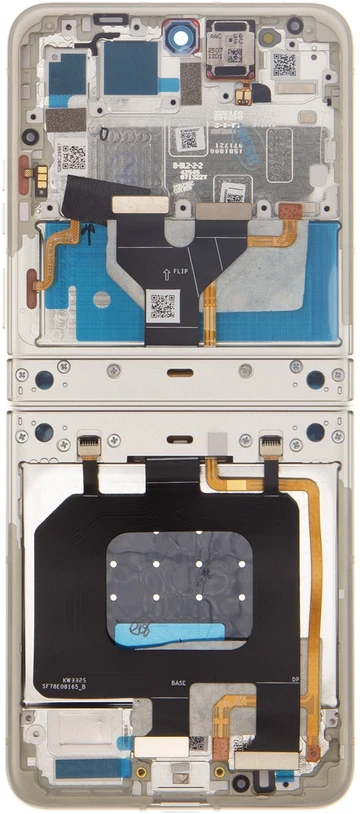 Dėklas Motorola RAZR 60 LCD ekranas + lietimui jautrus skydelis + priekinis dangtelis „Lightest Sky“ (pakeitimo paketas)