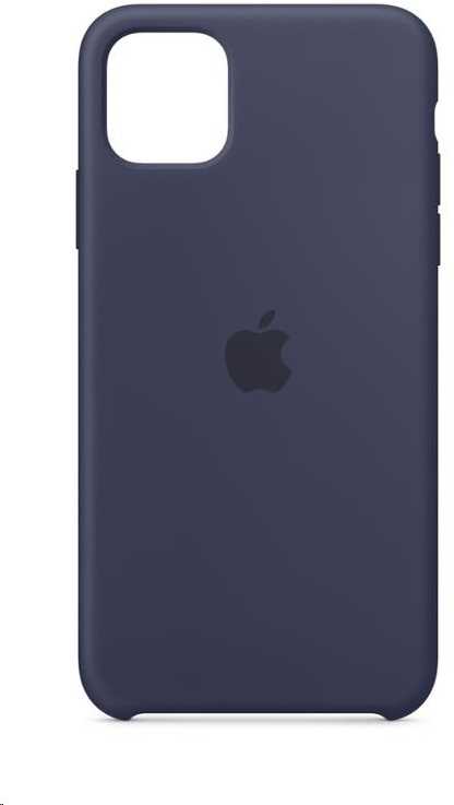 Apple iPhone 11 Pro Max Silikoninis dėklas - Vidurnakčio mėlynas