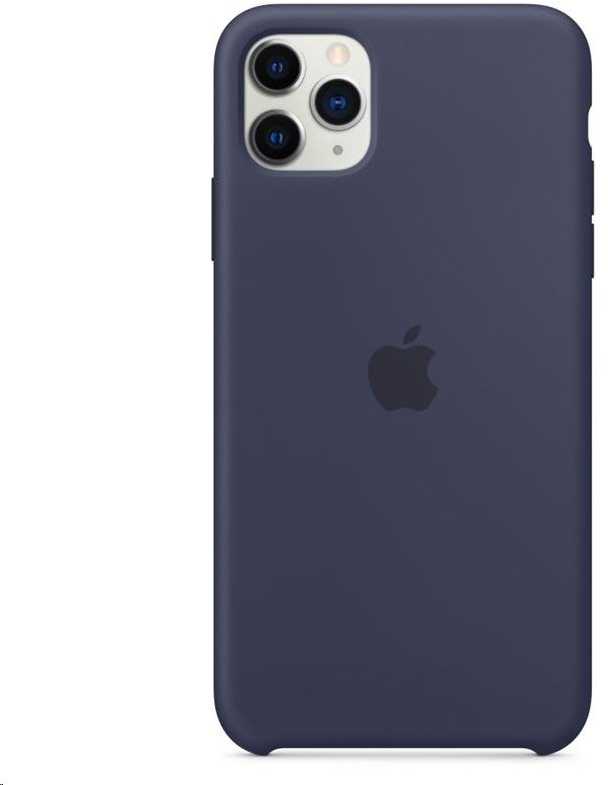 Apple iPhone 11 Pro Max Silikoninis dėklas - Vidurnakčio mėlynas