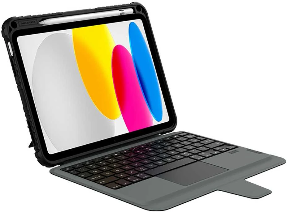 Dėklas su klaviatūra Nillkin Bumper Combo, skirtas Apple iPad 10/10.9"