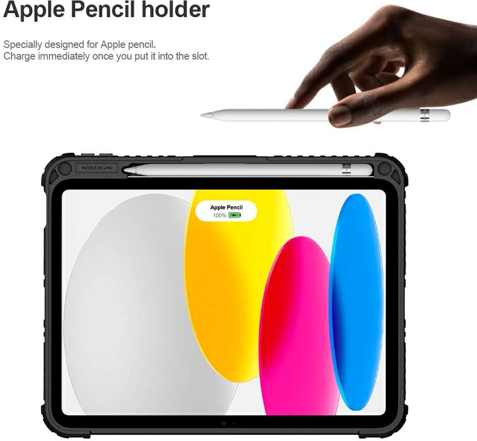 Dėklas su klaviatūra Nillkin Bumper Combo, skirtas Apple iPad 10/10.9"