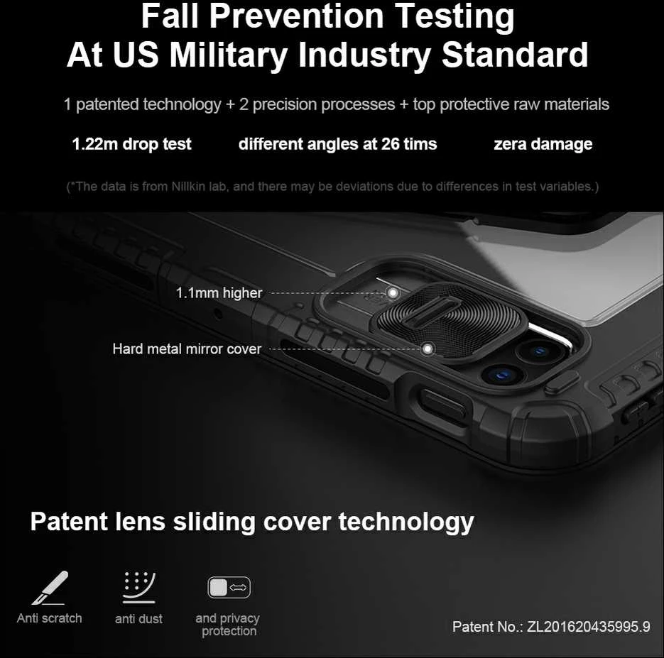 Nillkin Bumper Link Keyboard (Backlit Version) Apple iPad Pro 11 2024 dėklas planšetiniam kompiuteriui juodos spalvos