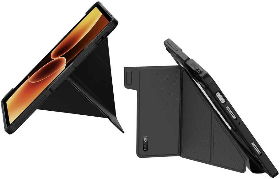 Nillkin Bumper PRO Protective Stand dėklas Multi-angle for Xiaomi Pad 8/8 Pro Juodas