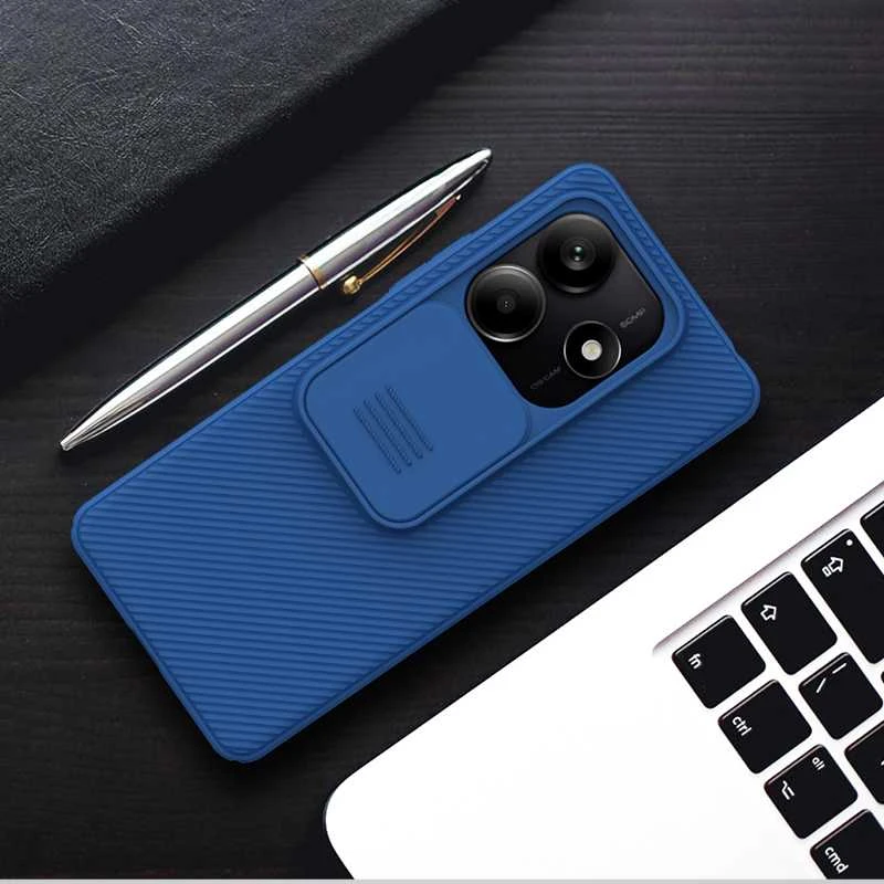 NILLKIN CAMSHIELD DĖKLAS XIAOMI REDMI NOTE 14 MĖLYNAS