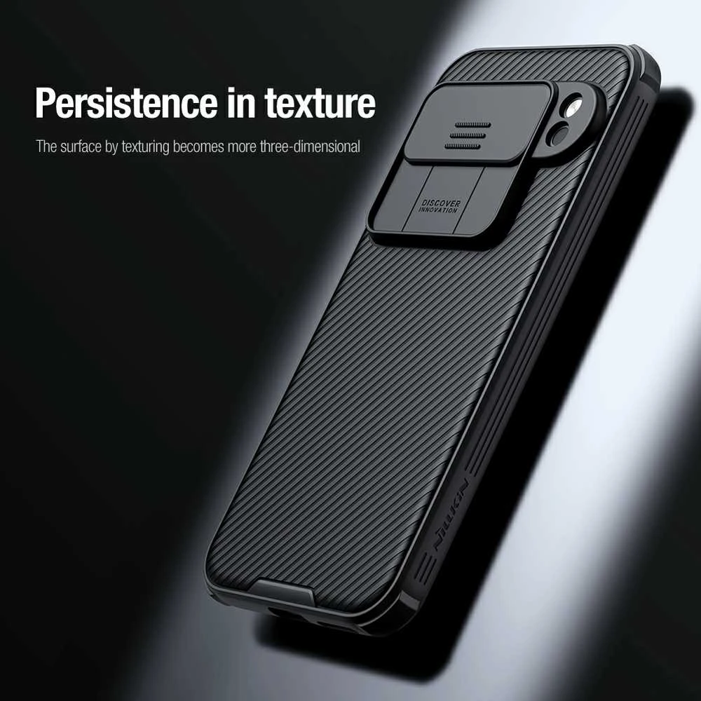 Nillkin CamShield PRO Google Pixel 9 Pro dėklas telefonui juodos spalvos