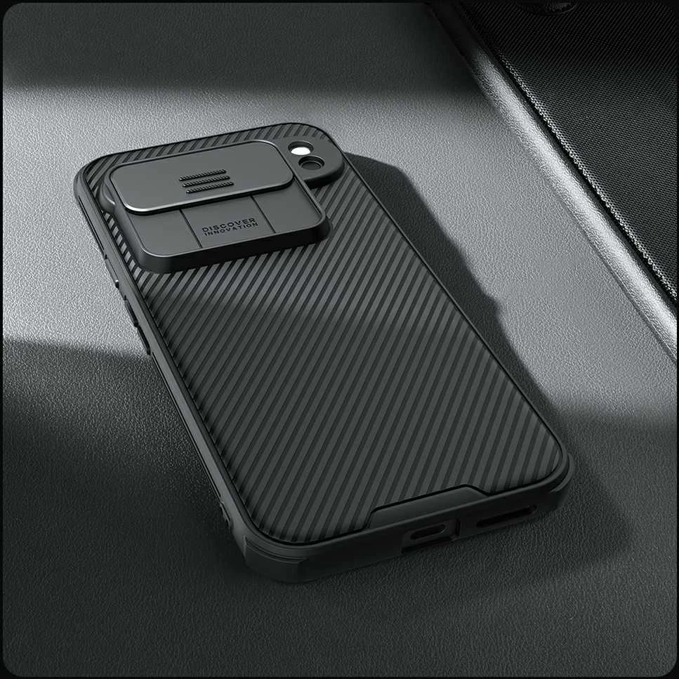 Nillkin CamShield PRO Google Pixel 9 Pro dėklas telefonui juodos spalvos