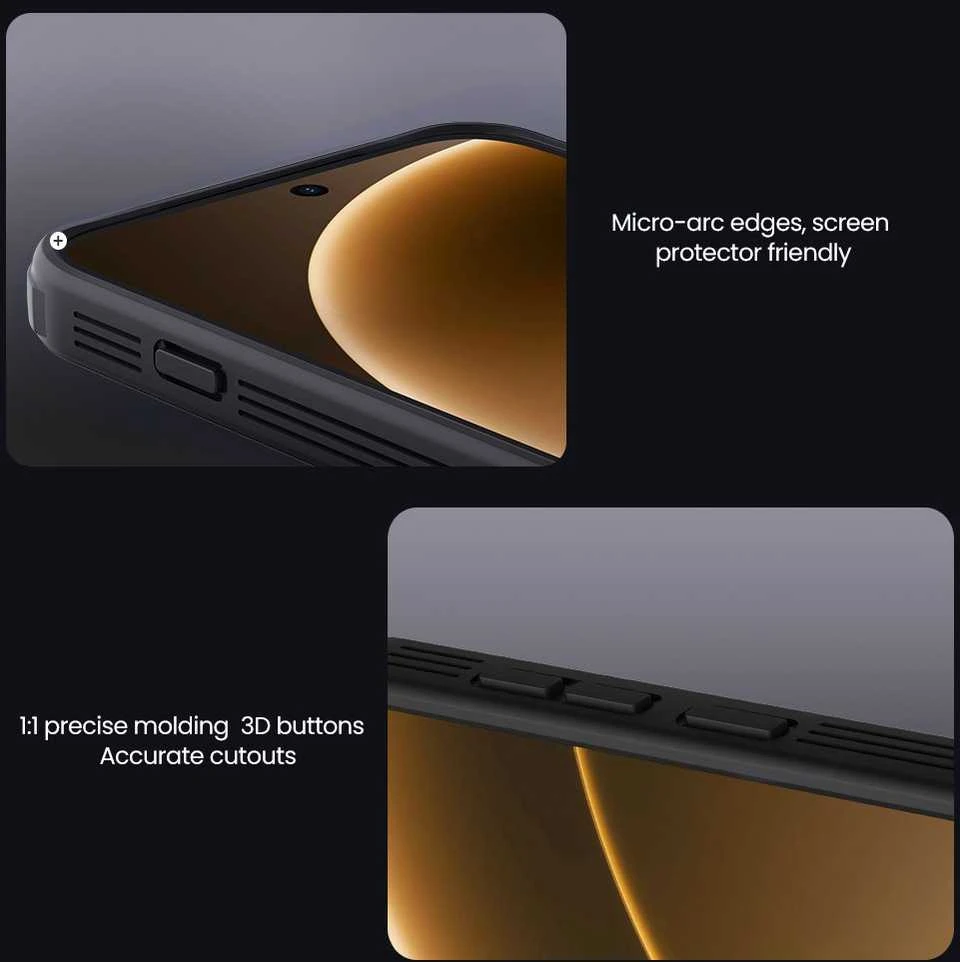 Nillkin CamShield PRO Hard dėklas telefonui OnePlus 15 Transparent Juodas