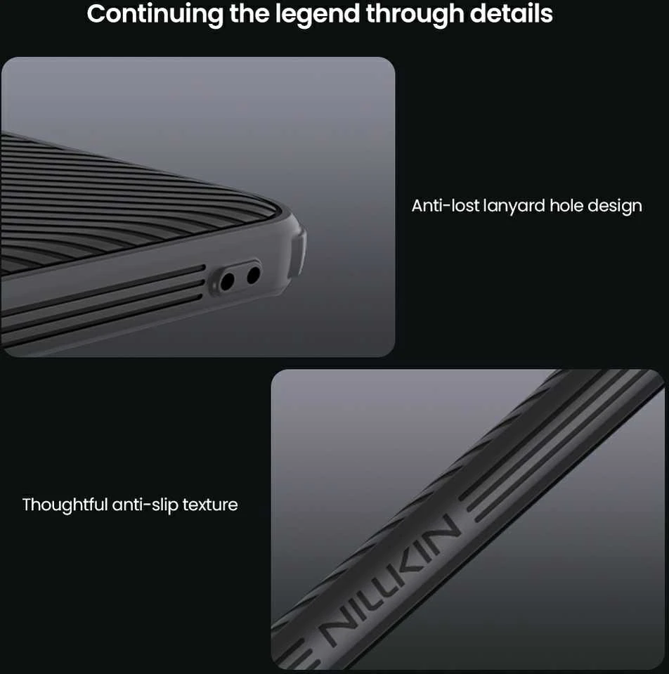 Nillkin CamShield PRO Hard OnePlus 13 dėklas telefonui juodos spalvos