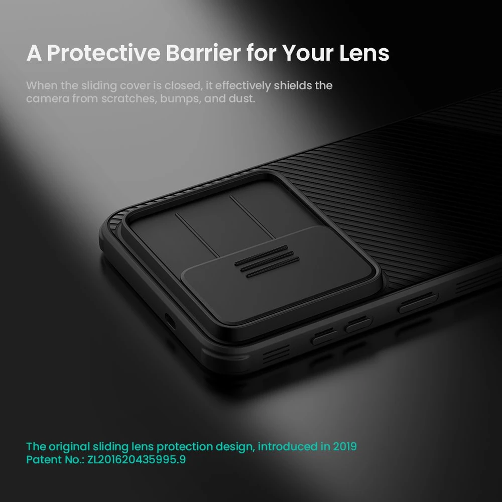 Dėklas Nillkin CamShield PRO Hard Case for Samsung Galaxy S26 FE Juoda