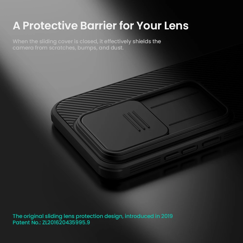 Nillkin CamShield PRO Hard Dėklas Xiaomi 17T juodos spalvos