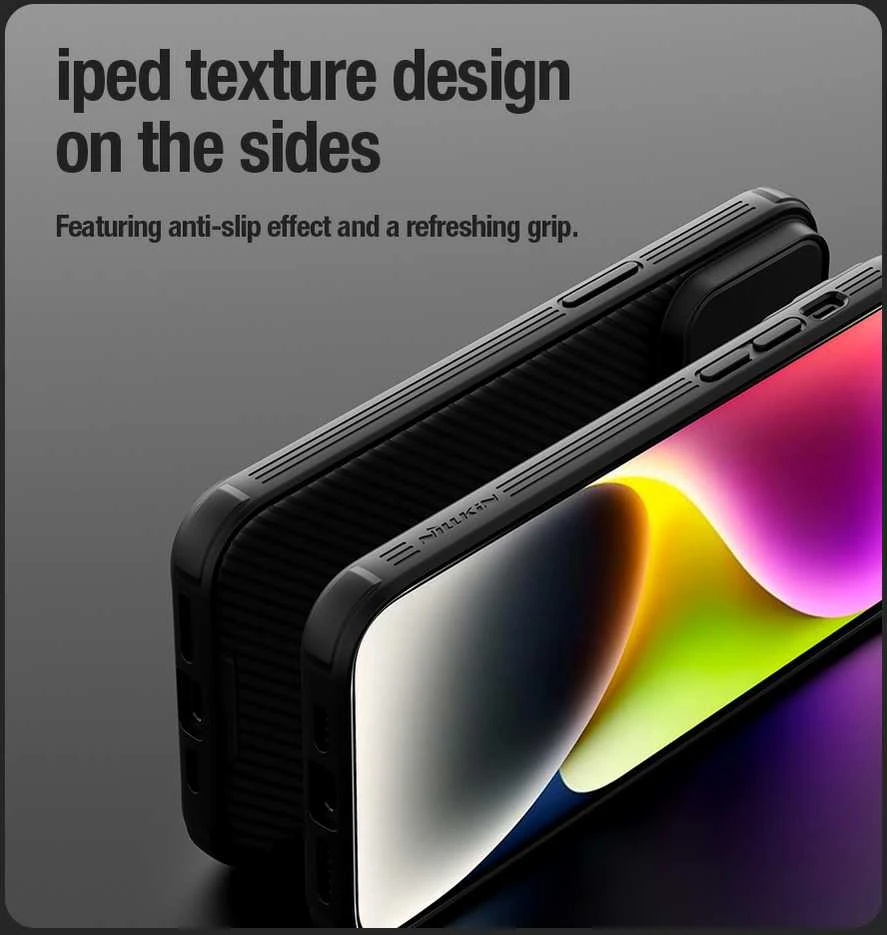 Nillkin CamShield PRO Magnetic Apple iPhone 15 Plus dėklas telefonui mėlynos spalvos