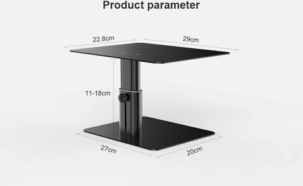 Laikiklis Nillkin HighDesk Adjustable monitoriaus stovas sidabrinės spalvos