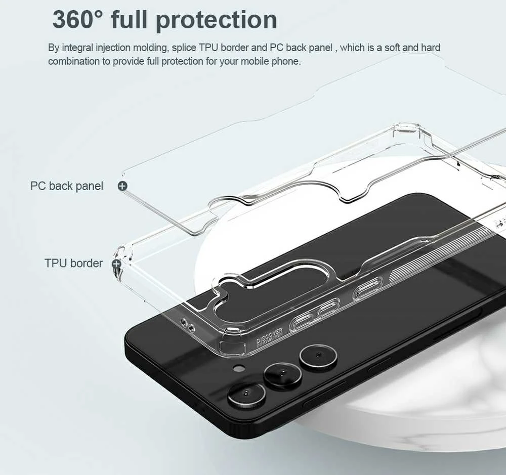 Dėklas Nillkin Nature TPU Samsung S926 S24 Plus skaidrus