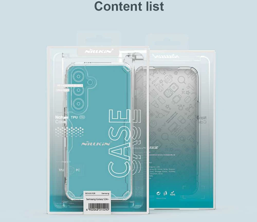 Dėklas Nillkin Nature TPU Samsung S926 S24 Plus skaidrus