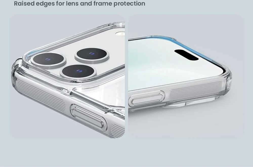 Nillkin Nature TPU PRO dėklas skirtas Apple iPhone 17 Pro skaidrus