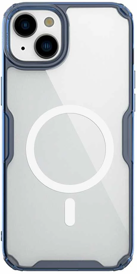 Nillkin Nature Pro armored with MagSafe Apple iPhone 15 Plus – dėklas telefonui mėlynos spalvos
