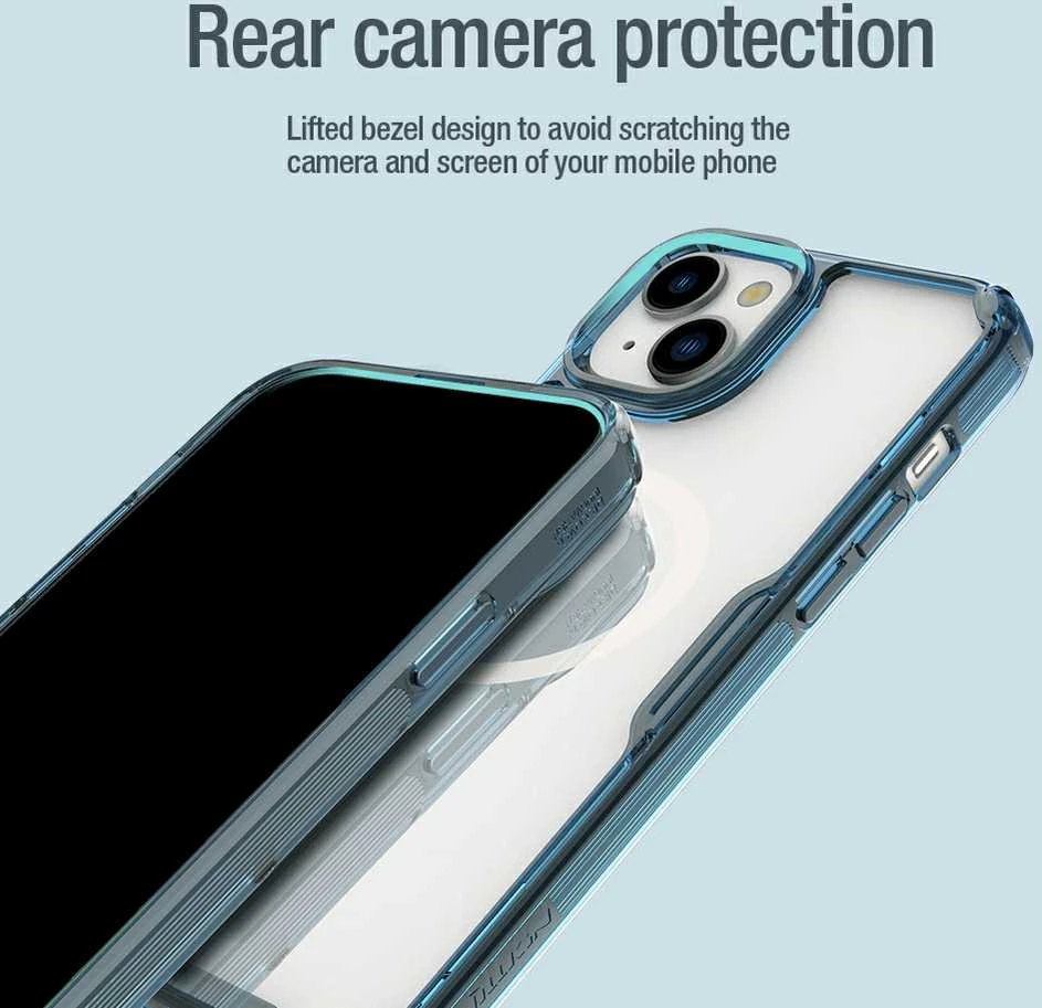 NILLKIN NATURE PRO MAGNETINIS DĖKLAS IPHONE 15 PLUS (6.7) SKAIDRUS