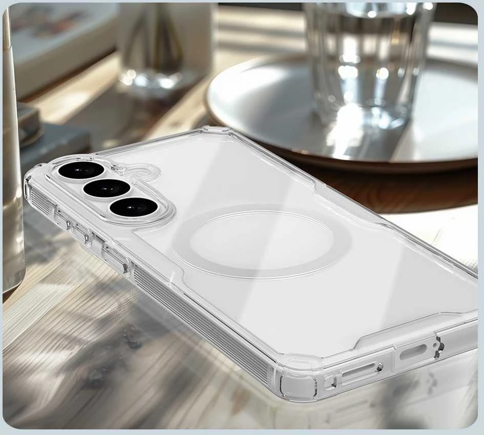 Nillkin Nature TPU PRO Magnetic dėklas skirtas Samsung Galaxy S26+ skaidrus