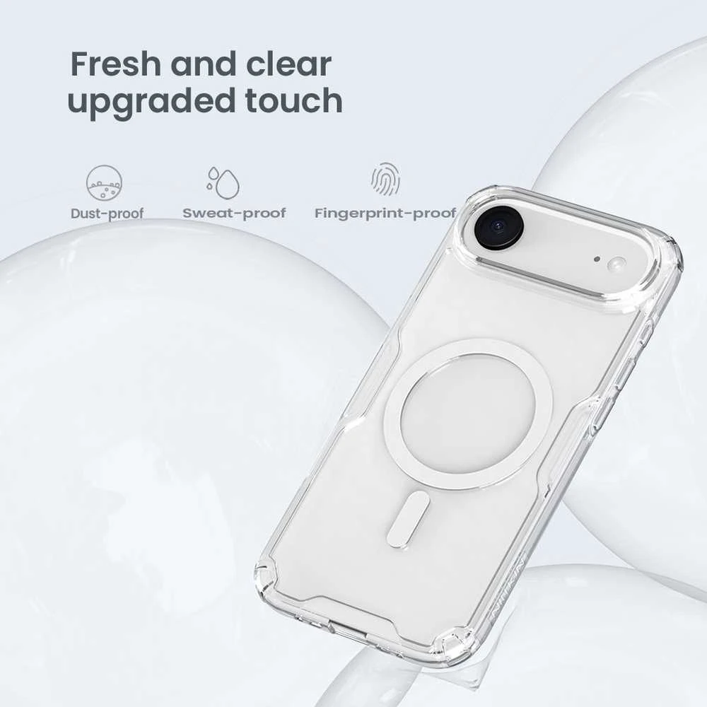 Nillkin Nature TPU PRO Magnetic dėklas skirtas Apple iPhone Air skaidrus