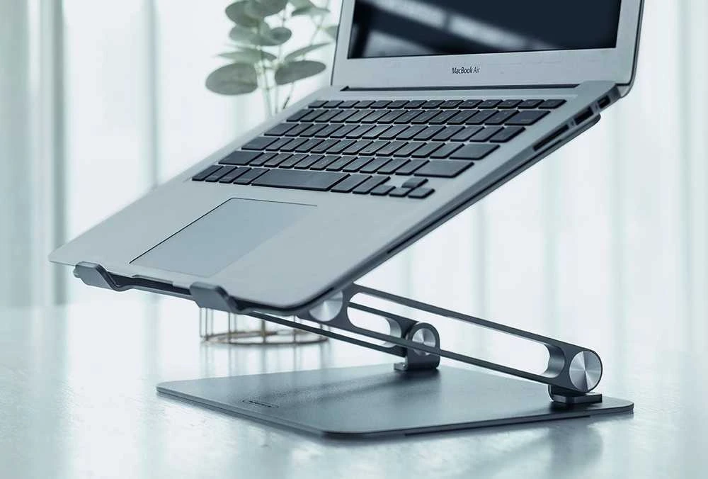 Nillkin ProDesk Adjustable nešiojamo kompiuterio stovas sidabrinės spalvos