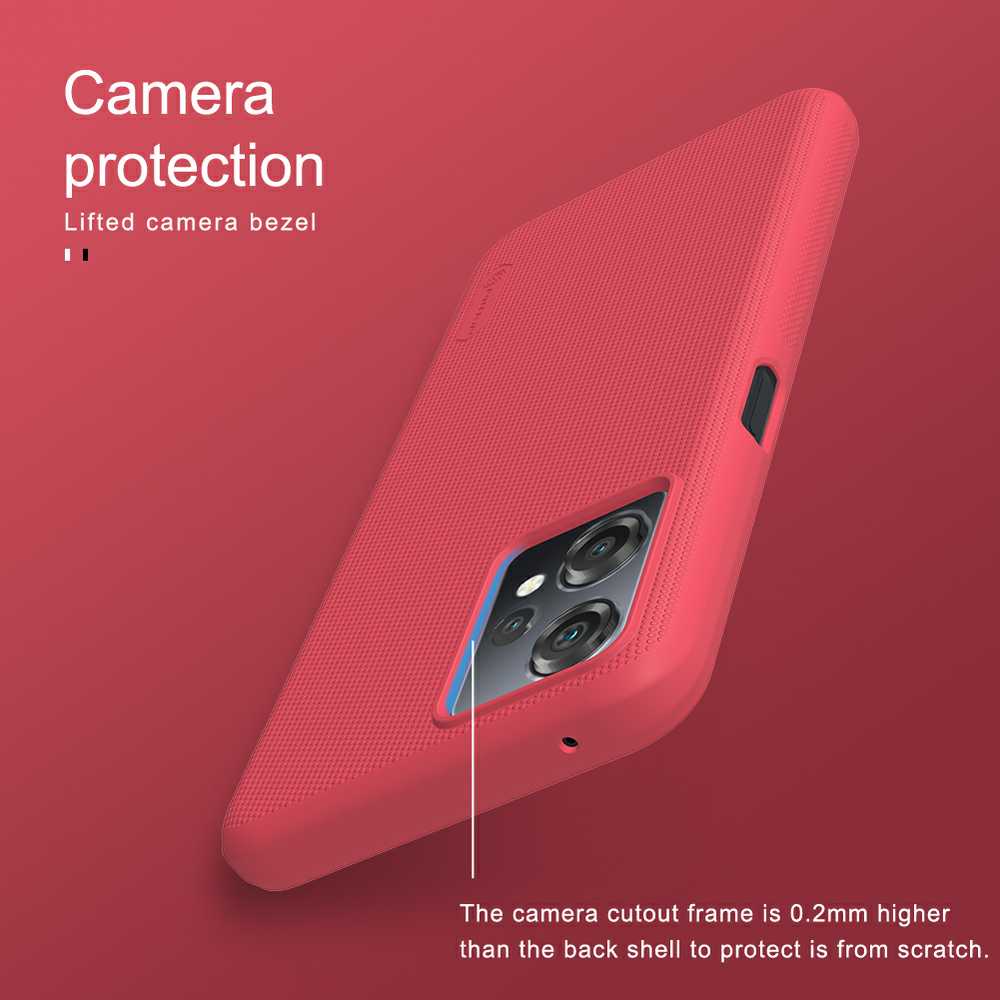 Dėklas Nillkin Oneplus Nord CE 2 Lite 5G Super matinis galinis dangtelis Juodas