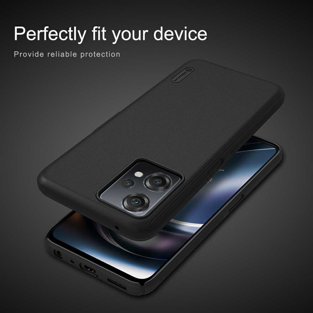 Dėklas Nillkin Oneplus Nord CE 2 Lite 5G Super matinis galinis dangtelis Juodas