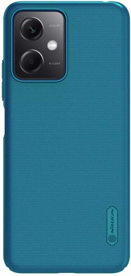 Dėklas Nillkin Super Frosted Shield Xiaomi Redmi Note 12 5G/Poco X5 5G mėlynas