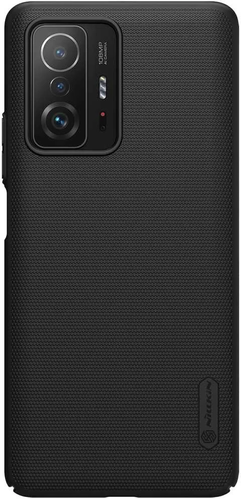 Nillkin Super Frosted Shield dėklas, skirtas Xiaomi 11T/11T Pro (juodas)