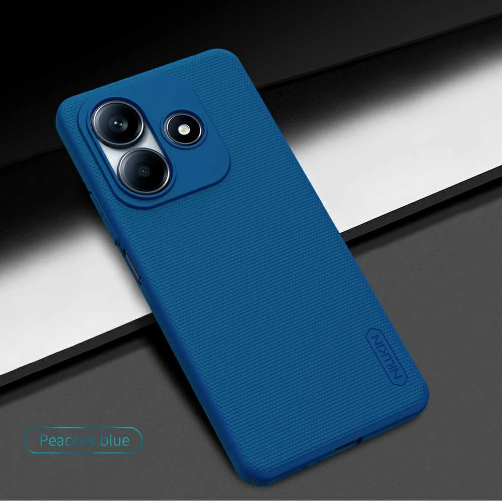 Dėklas NILLKIN SUPER SHIELD XIAOMI REDMI NOTE 14 5G PEACOCK Mėlynas
