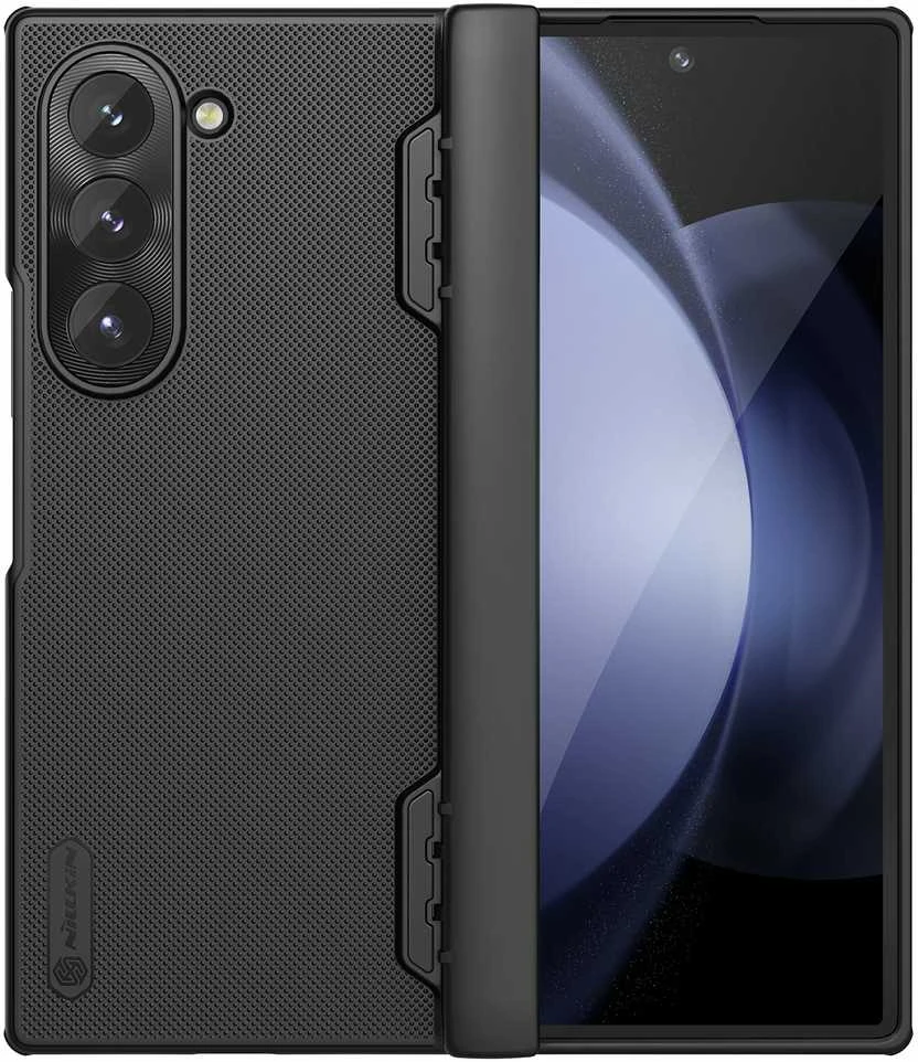 Nillkin Super Frosted FOLD Back Samsung Galaxy Z Fold6 dėklas telefonui juodos spalvos