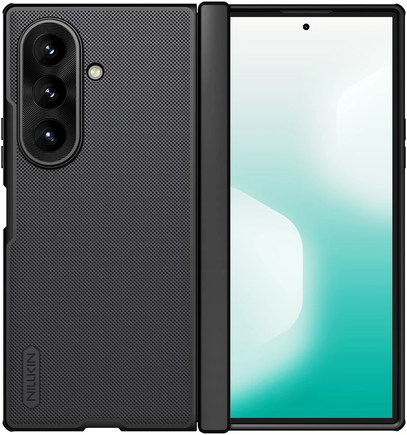 Nillkin Super Frosted FOLD Magnetic Back dėklas skirtas Samsung Galaxy Z Fold 8 Ultra juodos spalvos