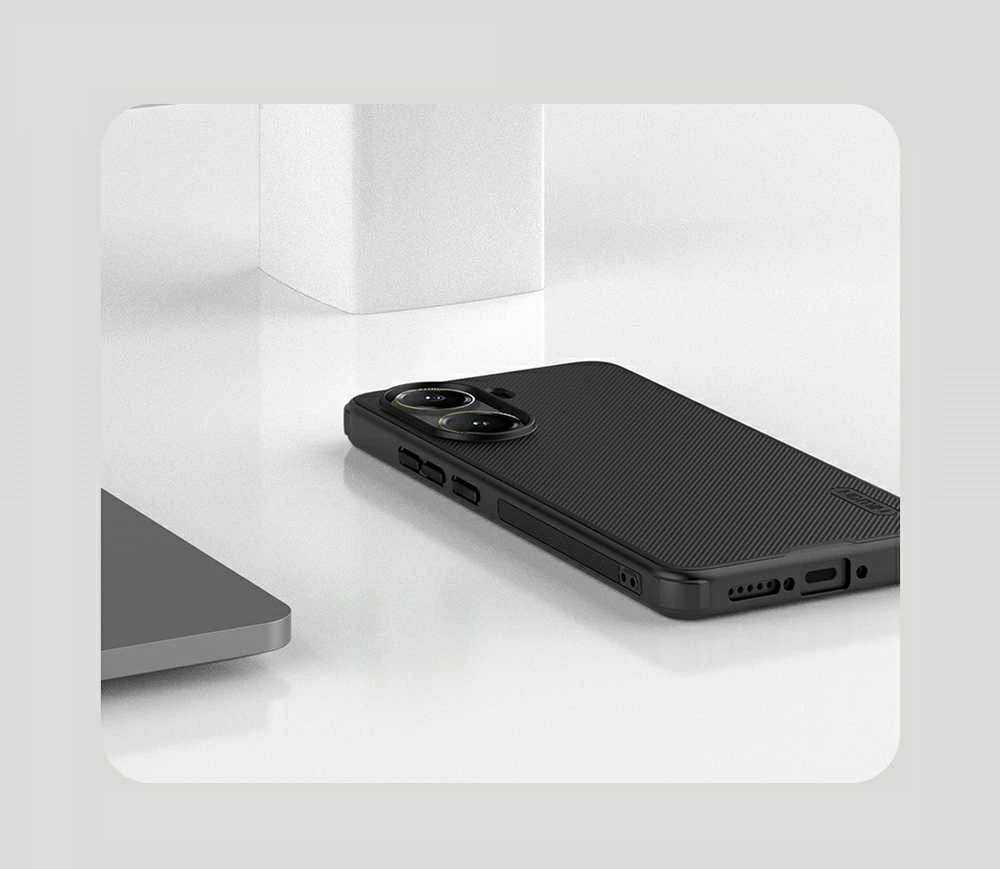 Nillkin Super Frosted PRO Back Poco X7 Pro 5G dėklas telefonui juodos spalvos