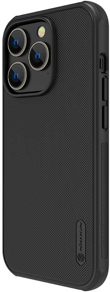 Dėklas Nillkin Super Frosted Shield Pro Apple iPhone 14 Pro juodas