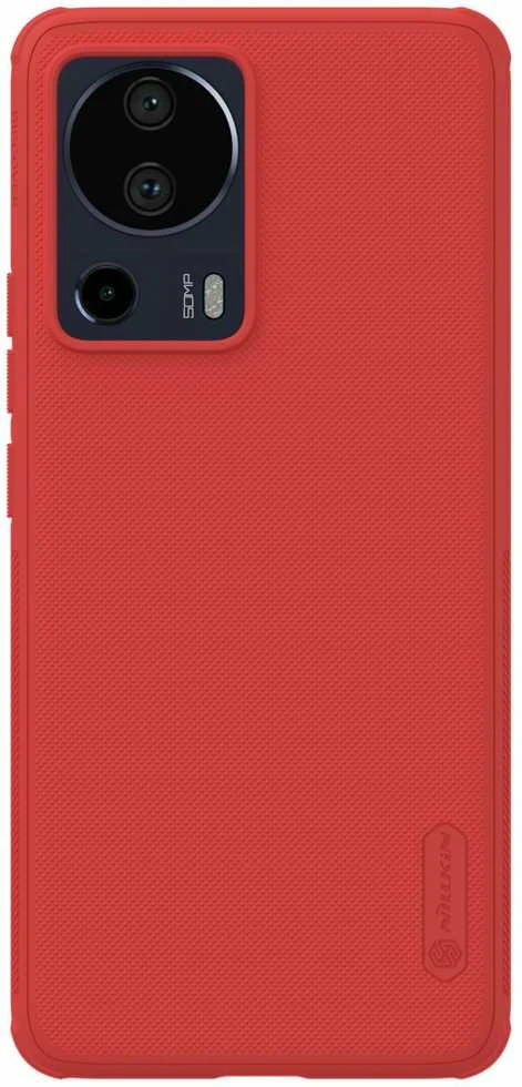 Dėklas Nillkin Super Frosted Shield Pro Xiaomi 13 Lite raudonas