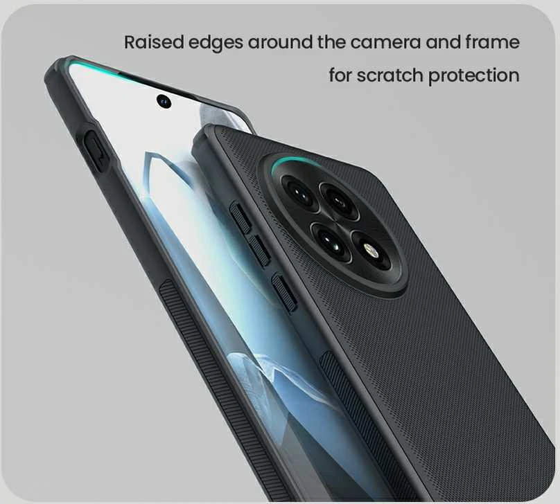 Nillkin Super Frosted PRO Back OnePlus 13 dėklas telefonui juodos spalvos