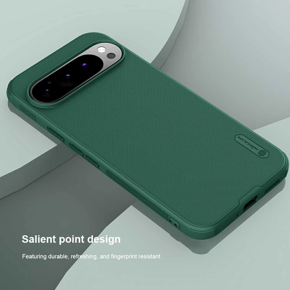 Nillkin Super Frosted PRO Magnetic Google Pixel 9/9 Pro dėklas telefonui juodos spalvos