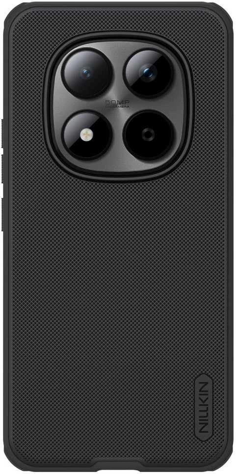 Nillkin Super Frosted PRO Magnetic Back dėklas skirtas Xiaomi Redmi Note 15 Pro+ 5G Juodas
