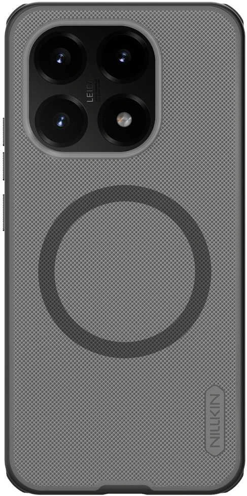 Nillkin Super Frosted PRO Magnetic Back dėklas skirtas Xiaomi 15T Transparent juodos spalvos