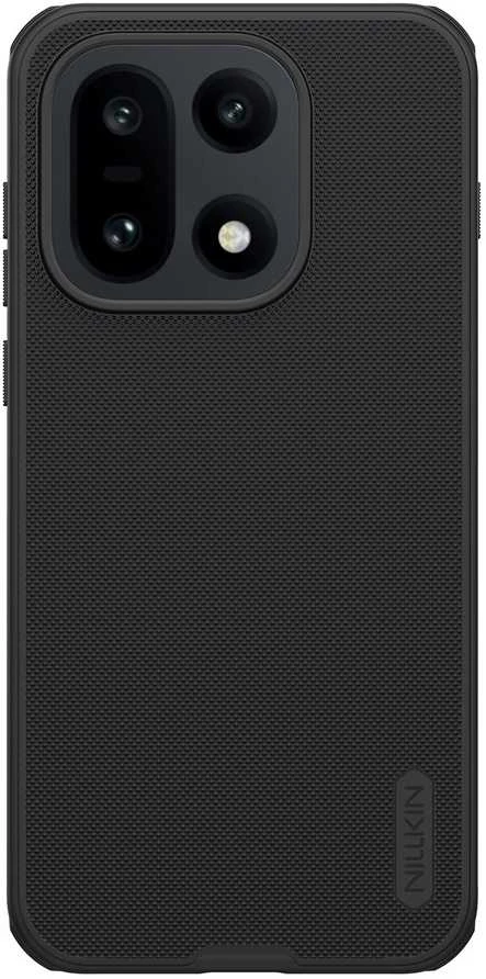 Nillkin Super Frosted PRO Magnetic Back dėklas skirtas OnePlus 15 juodos spalvos