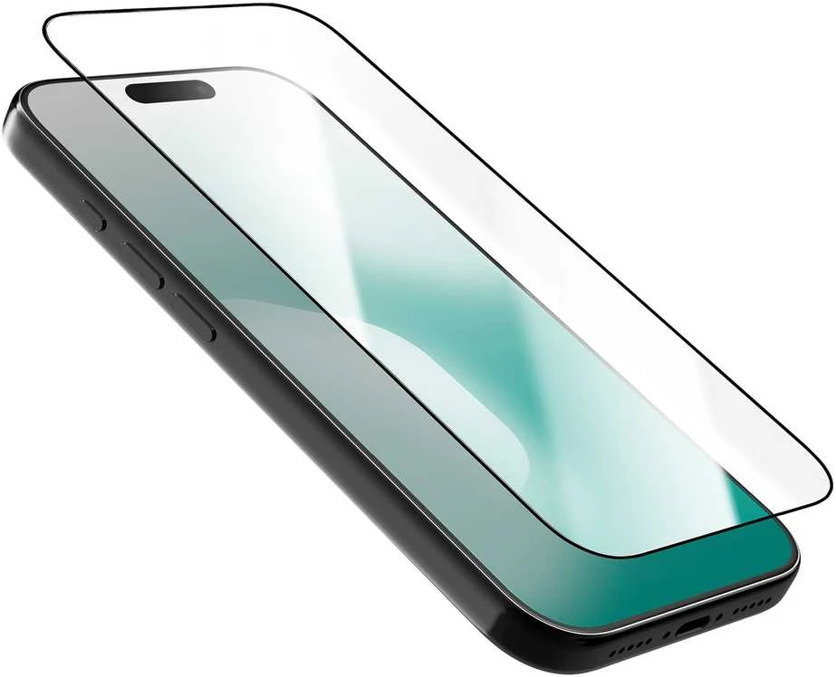 Nillkin Apsauginis stiklas 2.5D CP+ PRO juodos spalvos skirtas Apple iPhone 17 Pro (su aplikatoriumi)