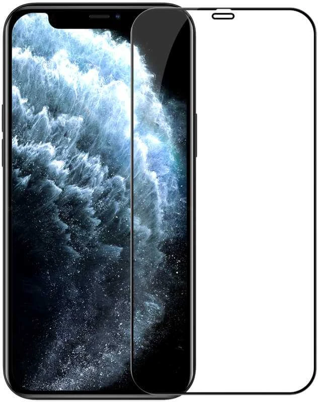 Nillkin Tempered Glass 2.5D CP+ PRO juodos spalvos Apple iPhone 12/12 Pro 6.1