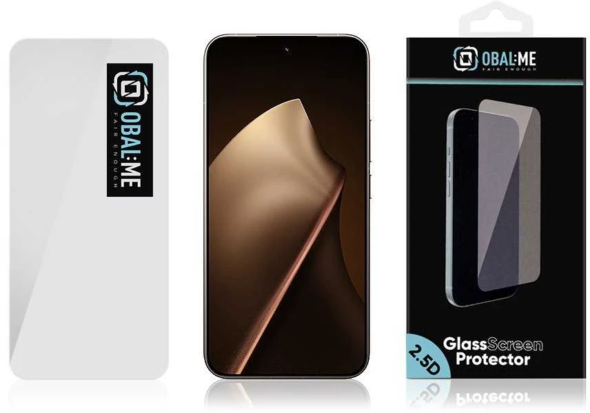OBAL:ME 2.5D Apsauginis stiklas Screen Protector skirtas Xiaomi 15T/15T Pro Clear