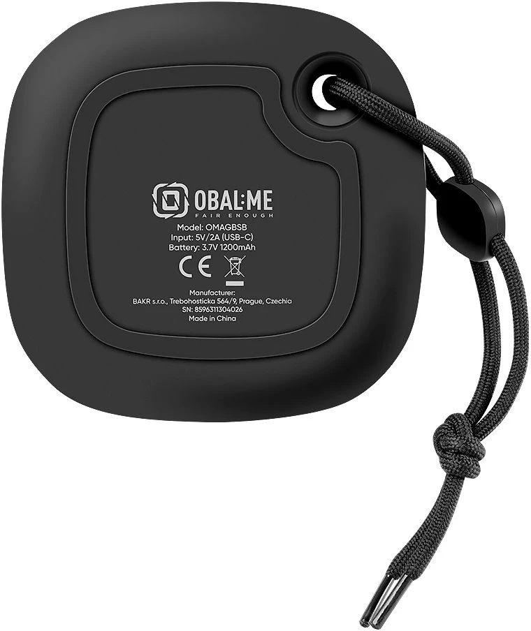OBAL:ME AmpliGo Bluetooth garsiakalbis Juodas