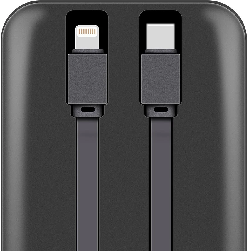 OBAL:ME CablePulse Powerbank 50000mAh 22,5W juodos spalvos