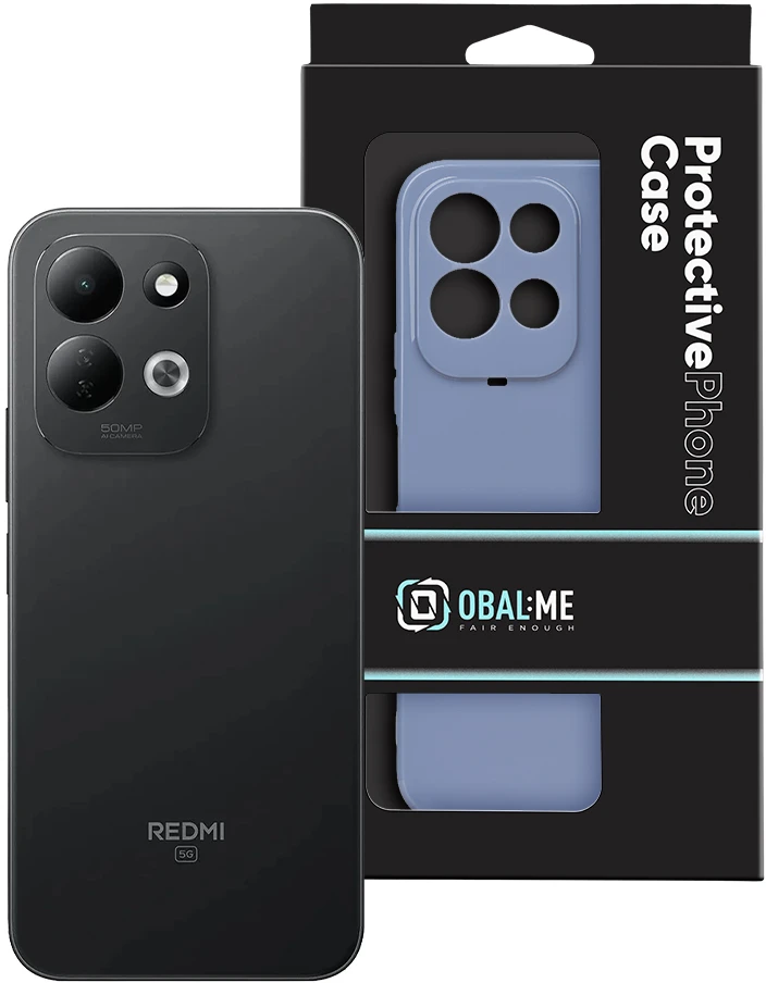Dėklas OBAL:ME Glossy Cover for Xiaomi Redmi 17 4G/5G Periwinkle