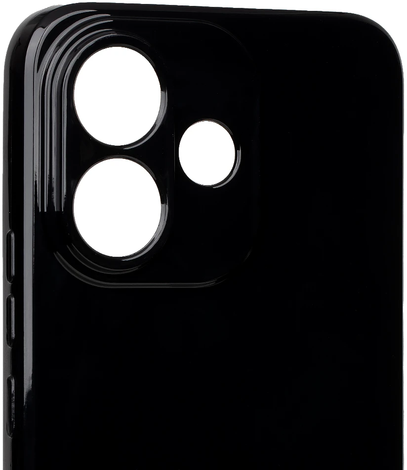 Dėklas OBAL:ME Glossy Cover for Xiaomi Redmi Note 17 Pro 5G Juodas